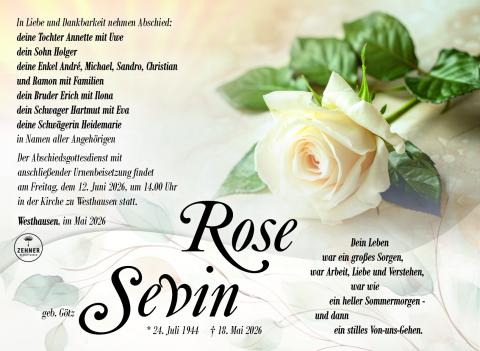 Traueranzeige_Rose Sevin