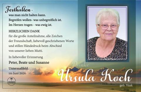 Danksagung_Ursula Koch