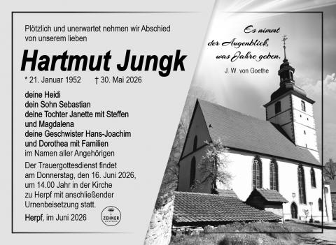Traueranzeige_Hartmut Jungk