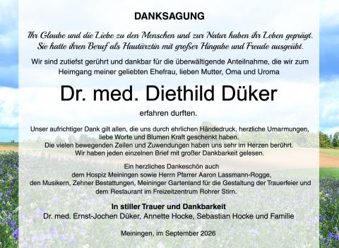 Danksagung_Diethild Düker